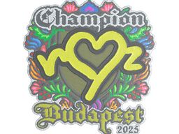 Sticker | ropz (Embroidered, Champion) | Budapest 2025