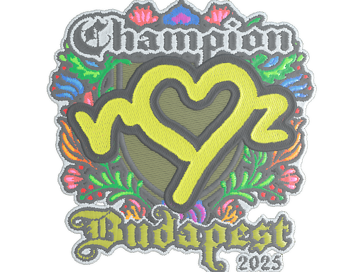 Sticker | ropz (Embroidered, Champion) | Budapest 2025