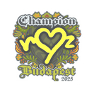 Sticker | ropz (Champion) | Budapest 2025