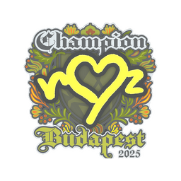 Sticker | ropz (Champion) | Budapest 2025