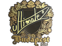 Sticker | ultimate (Gold) | Budapest 2025