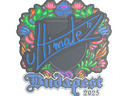 Sticker | ultimate (Embroidered) | Budapest 2025