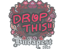 Sticker | drop | Budapest 2025