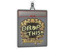 Sticker Slab | drop (Gold) | Budapest 2025