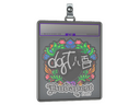 Sticker Slab | dgt (Embroidered) | Budapest 2025