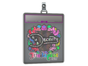 Sticker Slab | decenty (Holo) | Budapest 2025
