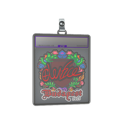 Sticker Slab | device (Embroidered) | Budapest 2025