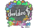Sticker | dav1deuS (Holo) | Budapest 2025