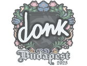 Sticker | donk | Budapest 2025