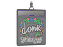 Sticker Slab | donk (Embroidered) | Budapest 2025