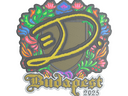 Sticker | dumau (Embroidered) | Budapest 2025