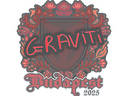 Sticker | Graviti | Budapest 2025