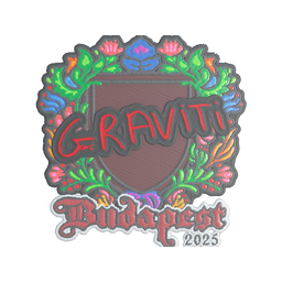 Graviti (Embroidered) | Budapest 2025