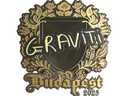 Sticker | Graviti (Gold) | Budapest 2025