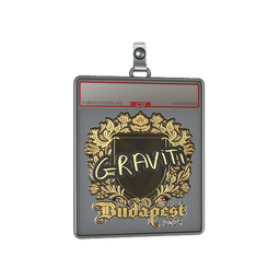 Sticker Slab | Graviti (Gold) | Budapest 2025