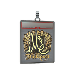Sticker Slab | iM (Gold) | Budapest 2025