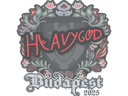 Sticker | Heavygod | Budapest 2025