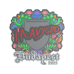 Heavygod (Embroidered) | Budapest 2025