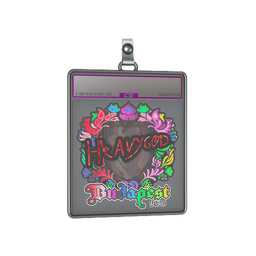 Sticker Slab | Heavygod (Holo) | Budapest 2025