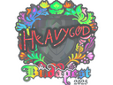 Sticker | Heavygod (Holo) | Budapest 2025