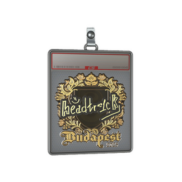 Sticker Slab | headtr1ck (Gold) | Budapest 2025