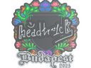 Sticker | headtr1ck (Embroidered) | Budapest 2025
