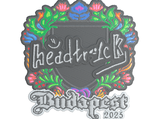 Sticker | headtr1ck (Embroidered) | Budapest 2025
