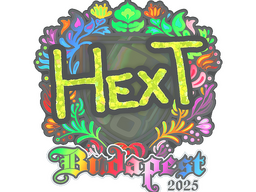 Sticker | HexT (Holo) | Budapest 2025