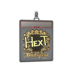 Sticker Slab | HexT (Gold) | Budapest 2025