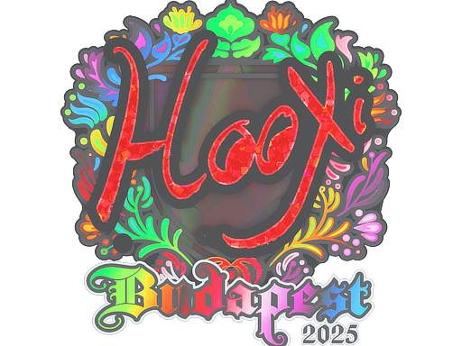 Sticker | HooXi (Holo) | Budapest 2025