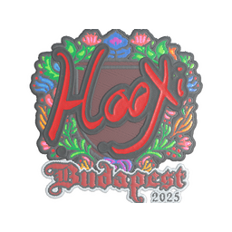 HooXi (Embroidered) | Budapest 2025