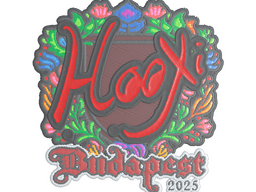 Sticker | HooXi (Embroidered) | Budapest 2025
