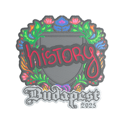 History (Embroidered) | Budapest 2025
