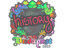 Sticker | History (Holo) | Budapest 2025