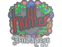 Sticker | huNter- (Embroidered) | Budapest 2025