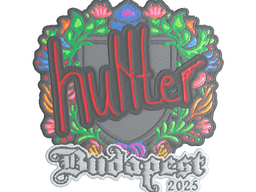 Sticker | huNter- (Embroidered) | Budapest 2025