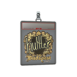 Sticker Slab | huNter- (Gold) | Budapest 2025