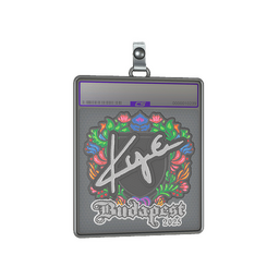 Sticker Slab | kye (Embroidered) | Budapest 2025