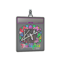 Sticker Slab | kye (Holo) | Budapest 2025