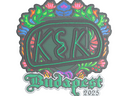 Sticker | kyousuke (Embroidered) | Budapest 2025