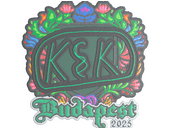 Наклейка | kyousuke (вышитая) | Будапешт-2025