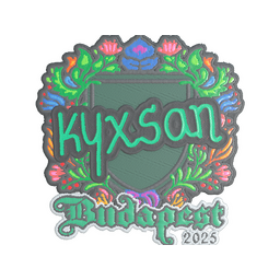 kyxsan (Embroidered) | Budapest 2025