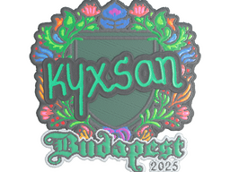 Sticker | kyxsan (Embroidered) | Budapest 2025