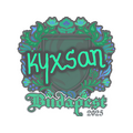 Sticker | kyxsan | Budapest 2025