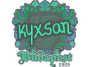 Sticker | kyxsan | Budapest 2025
