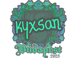 Sticker | kyxsan | Budapest 2025