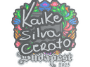 Sticker | KSCERATO (Embroidered) | Budapest 2025