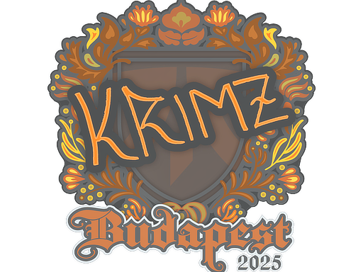Sticker | KRIMZ | Budapest 2025
