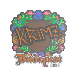 KRIMZ (Embroidered) | Budapest 2025