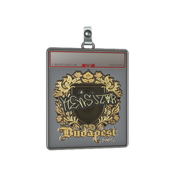 Sticker Slab | kensizor (Gold) | Budapest 2025